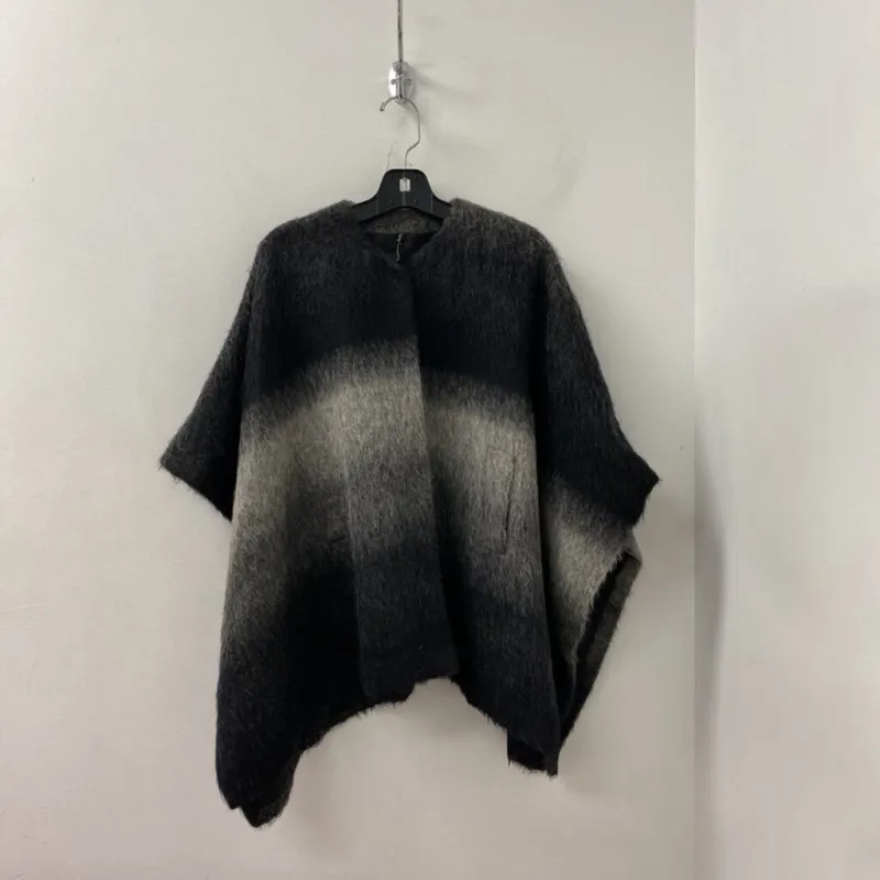 liviana conti WOMEN'S PONCHO/CAPE black grey S sold by The Comeback
