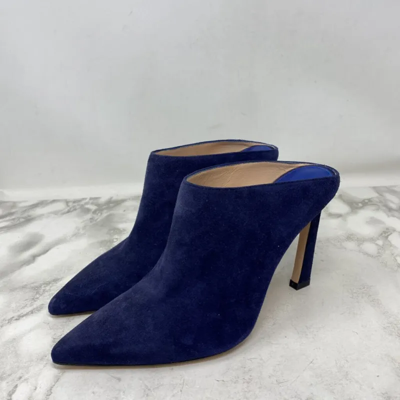 STUART WEITZMAN WOMEN'S FOOTWEAR navy 8 made by Stuart Weitzman