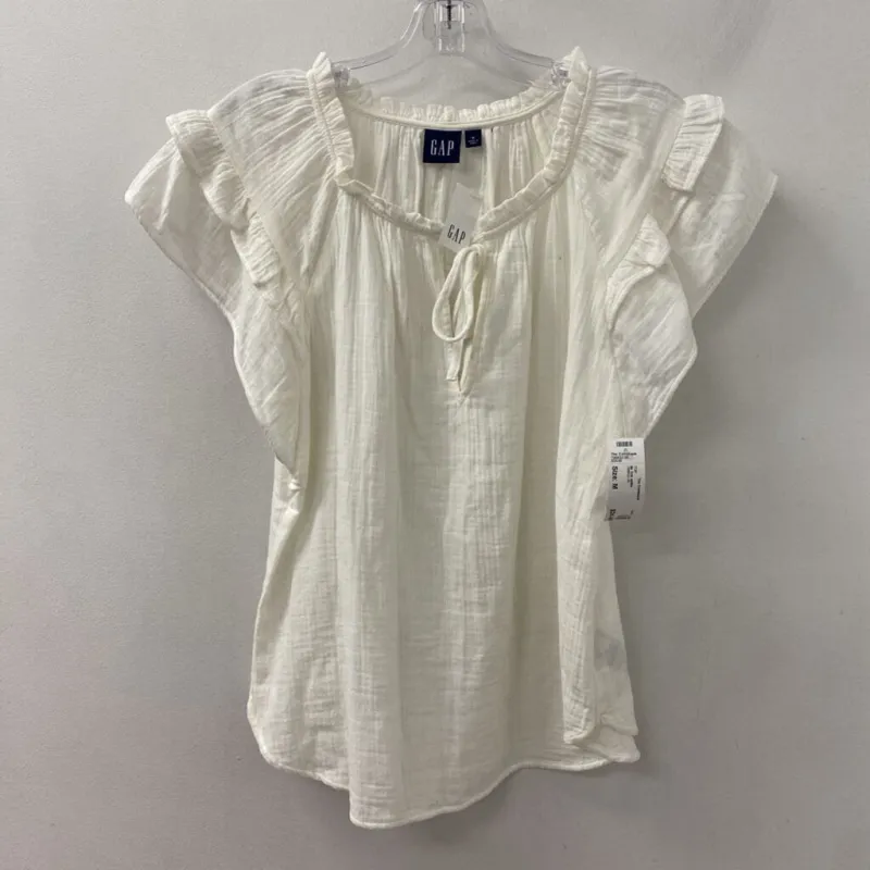 GAP WOMEN'S TOP white M sold by The Comeback
