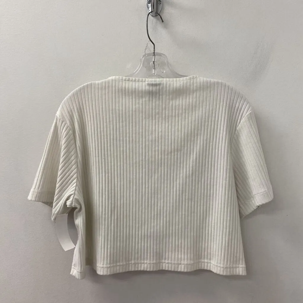 NIKE WOMEN'S ACTIVE TOP white black XS sold by The Comeback product image thumbnail 2