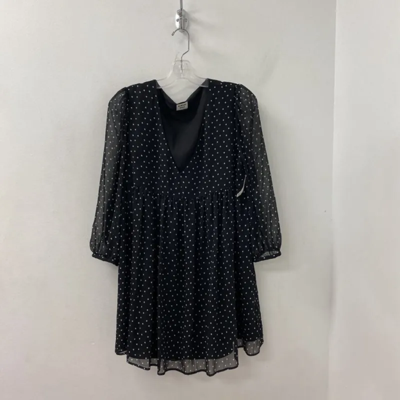 SUNDAY BEST WOMEN'S DRESS black white M made by Sunday Best