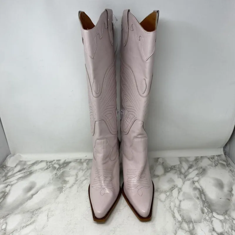 L'INTERVALLE WOMEN'S BOOTS dusty lilac 38 sold by The Comeback