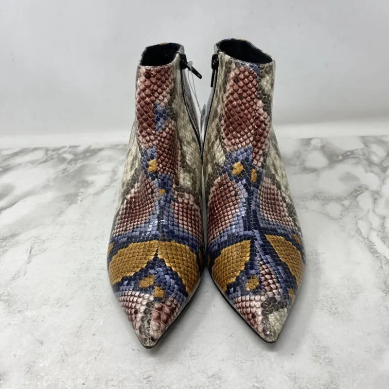 JEFFREY CAMPBELL WOMEN'S BOOTS reptile print 8 made by Jeffrey Campbell