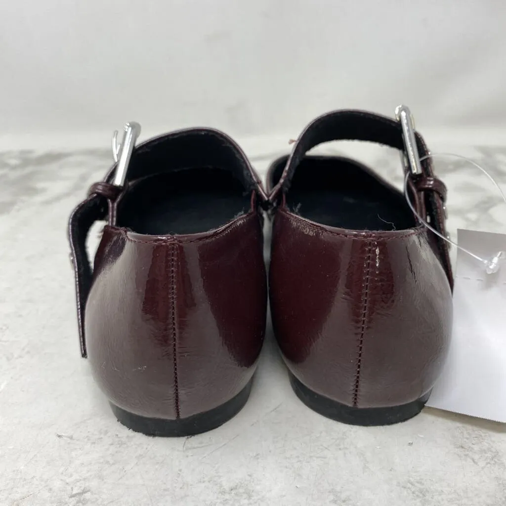 ZARA WOMEN'S FLATS burgundy 36 sold by The Comeback product image thumbnail 4