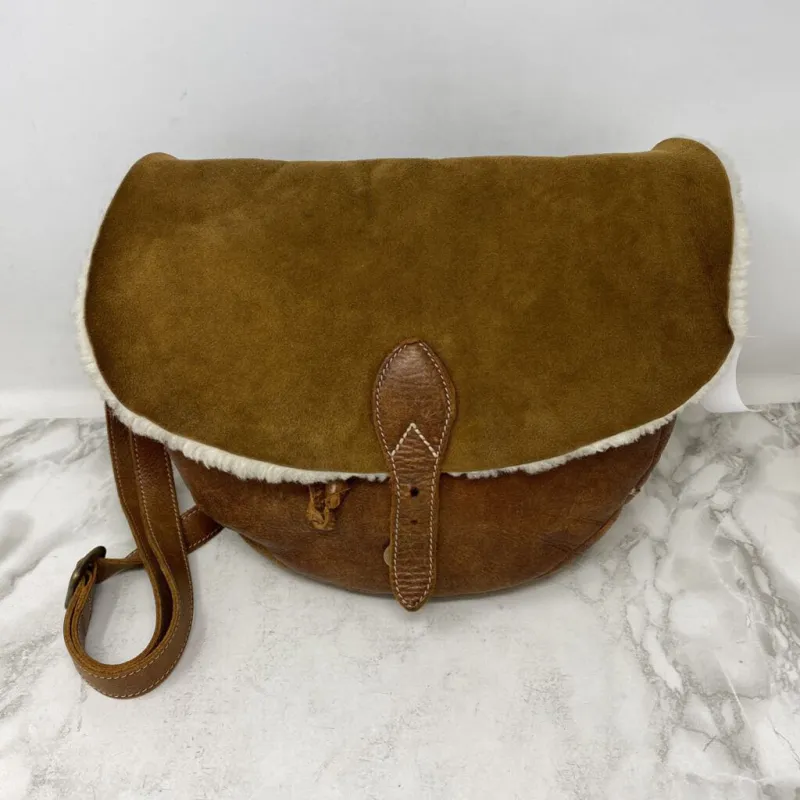 ROOTS WOMEN'S BAG tan cream made by Roots