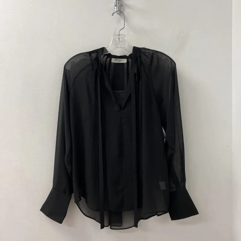 BAILEY WOMEN'S BLOUSE/SHIRT black S made by The Comeback