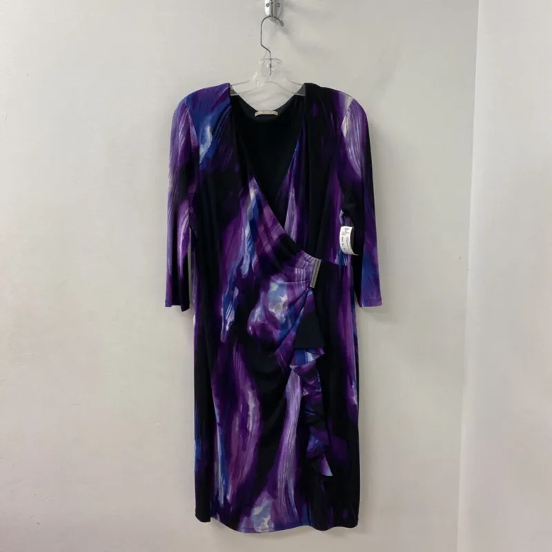 PLANET WOMEN'S DRESS purple multi 14 sold by The Comeback