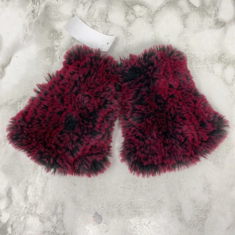 SURELL WOMEN'S GLOVES/MITTS pink black sold by The Comeback