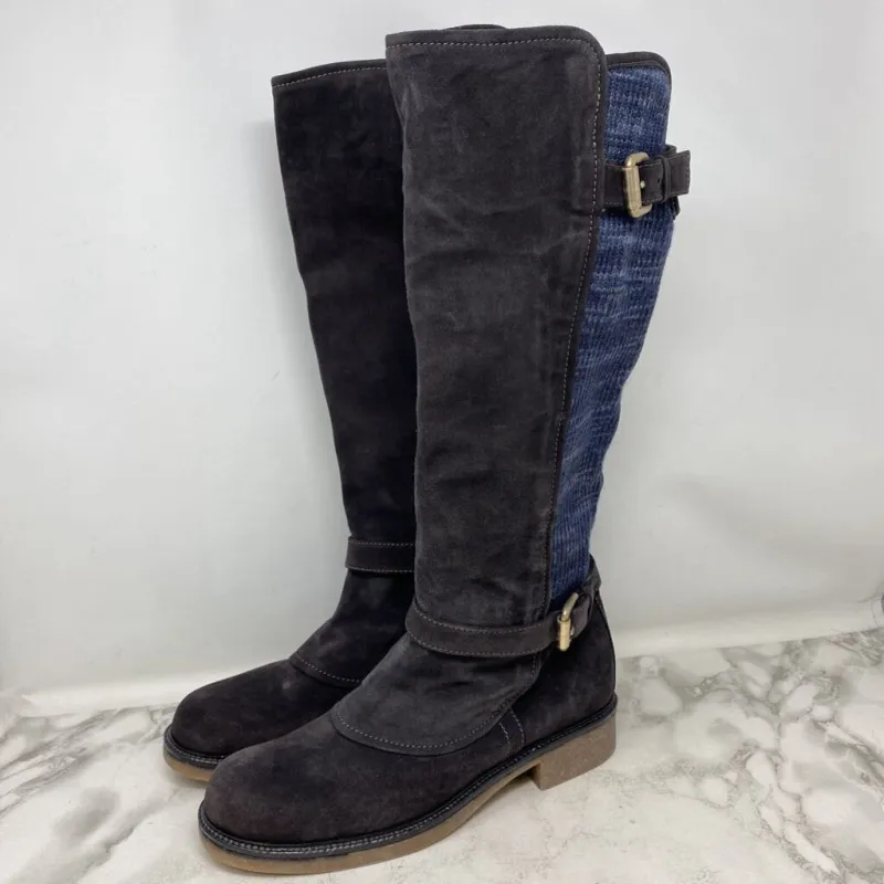 MISSONI WOMEN'S BOOTS grey navy 40 sold by The Comeback