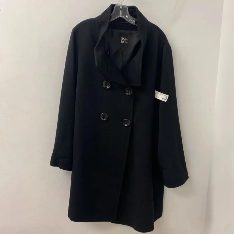 CINZIA ROCCA WOMEN'S COAT black 14 sold by The Comeback