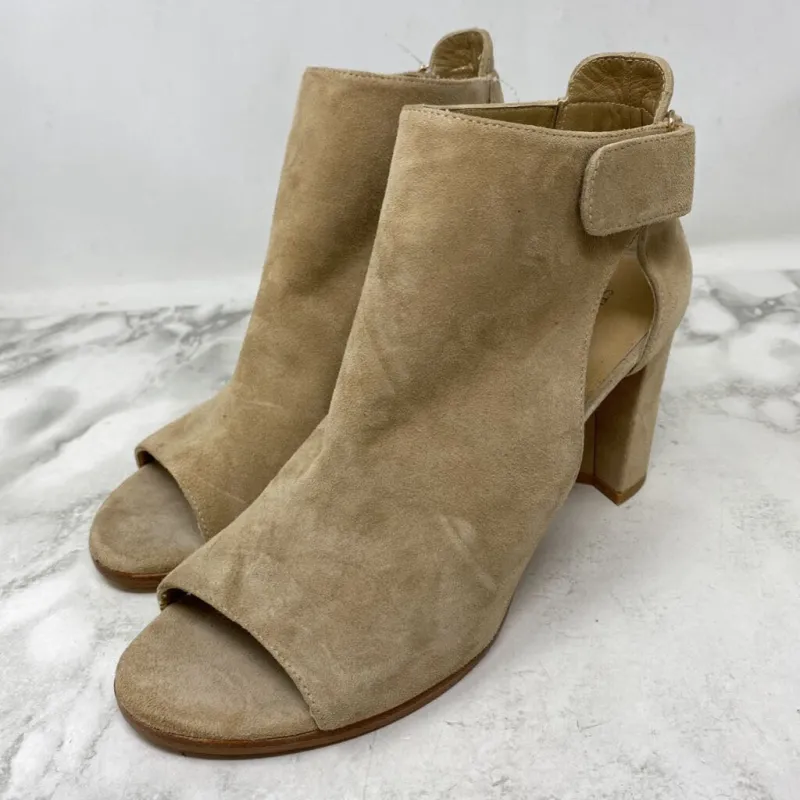 STUART WEITZMAN WOMEN'S HEELS sand 9.5 made by Stuart Weitzman