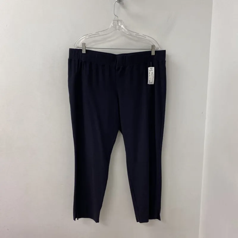 EILEEN FISHER WOMEN'S PANTS navy XL sold by The Comeback