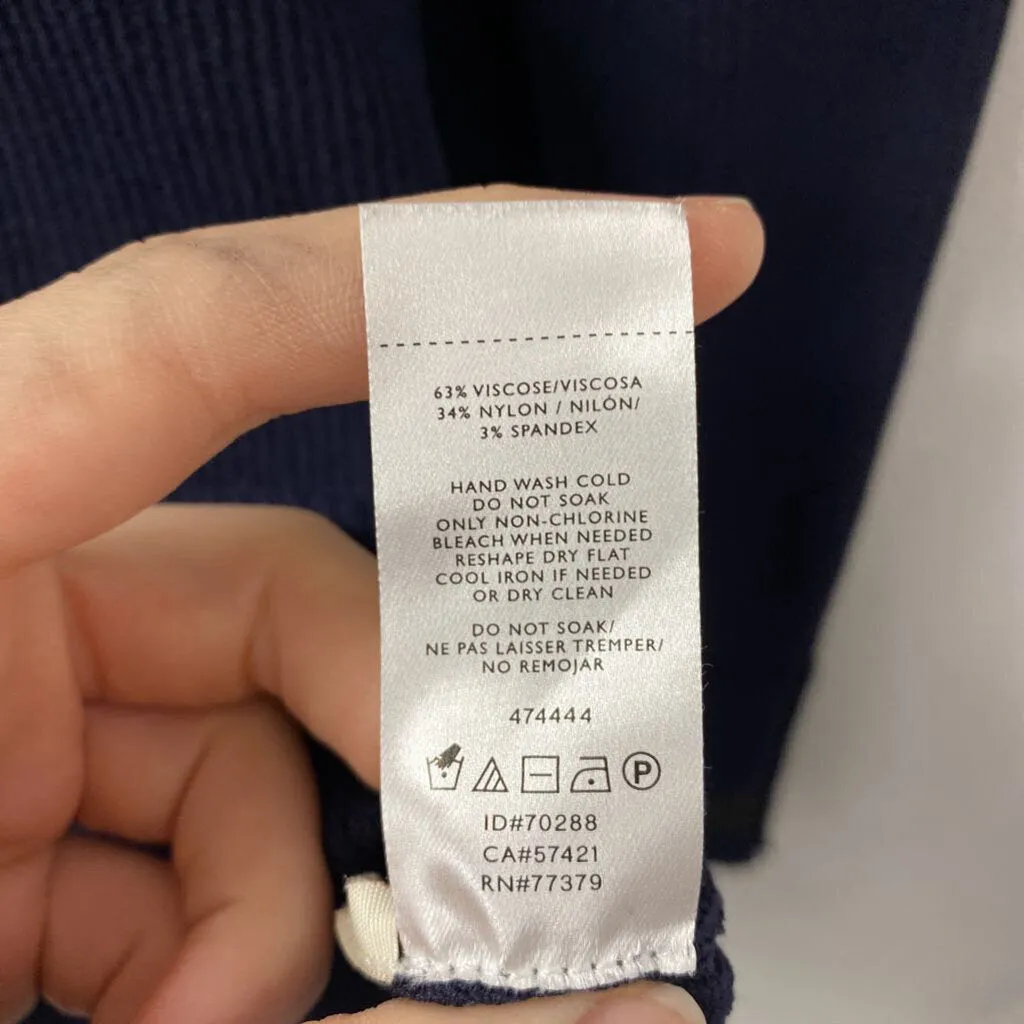 ANN TAYLOR WOMEN'S SWEATER navy XS sold by The Comeback product image thumbnail 3