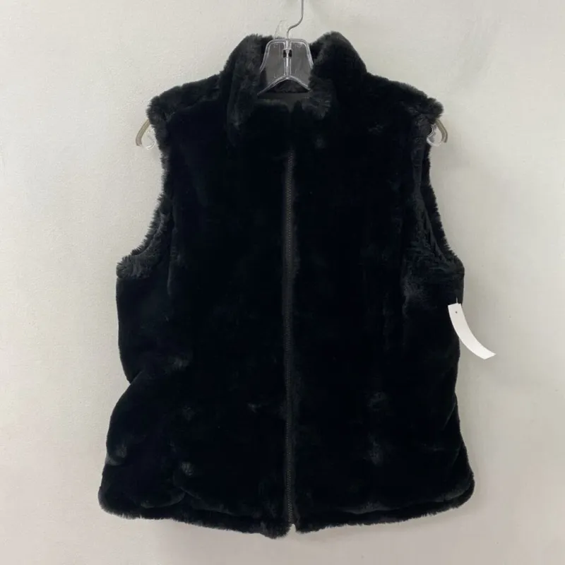 NICOLE MILLER WOMEN'S VESTS OUTERWEAR black M sold by The Comeback