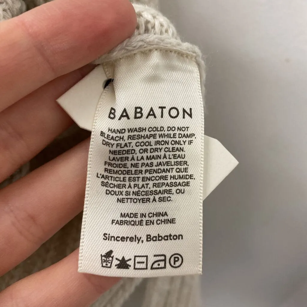 BABATON WOMEN'S SWEATER cream L sold by The Comeback product image thumbnail 4