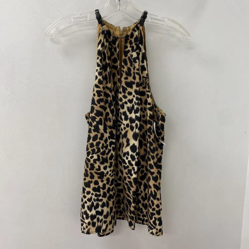 MICHAEL KORS WOMEN'S BLOUSE/SHIRT brown black XL sold by The Comeback