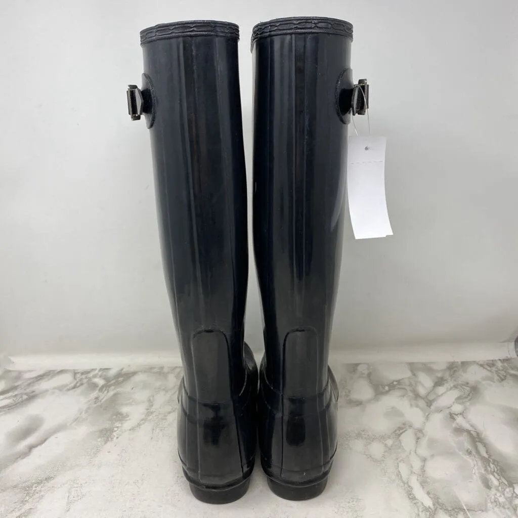 HUNTER WOMEN'S RAIN BOOTS black 7 sold by The Comeback product image thumbnail 4
