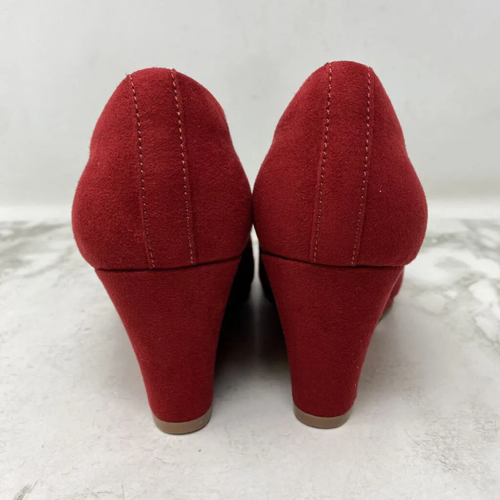 kelly & katie WOMEN'S FOOTWEAR red 7.5 sold by The Comeback product image thumbnail 4