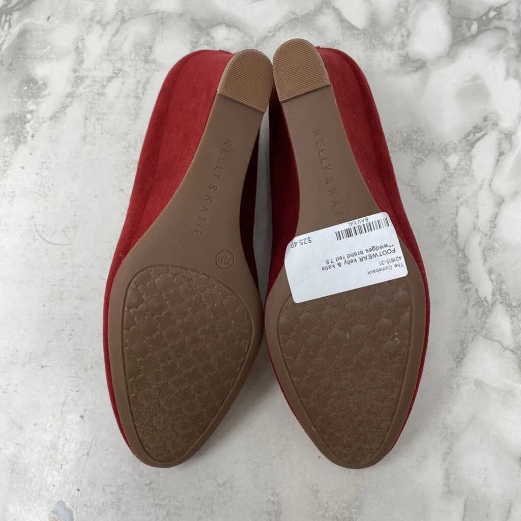 kelly & katie WOMEN'S FOOTWEAR red 7.5 sold by The Comeback product image thumbnail 5
