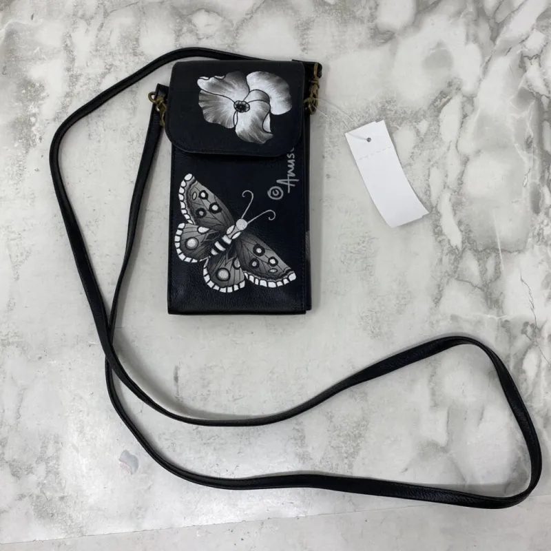 ANUSCHKA WOMEN'S WALLET/WRISTLET black white sold by The Comeback