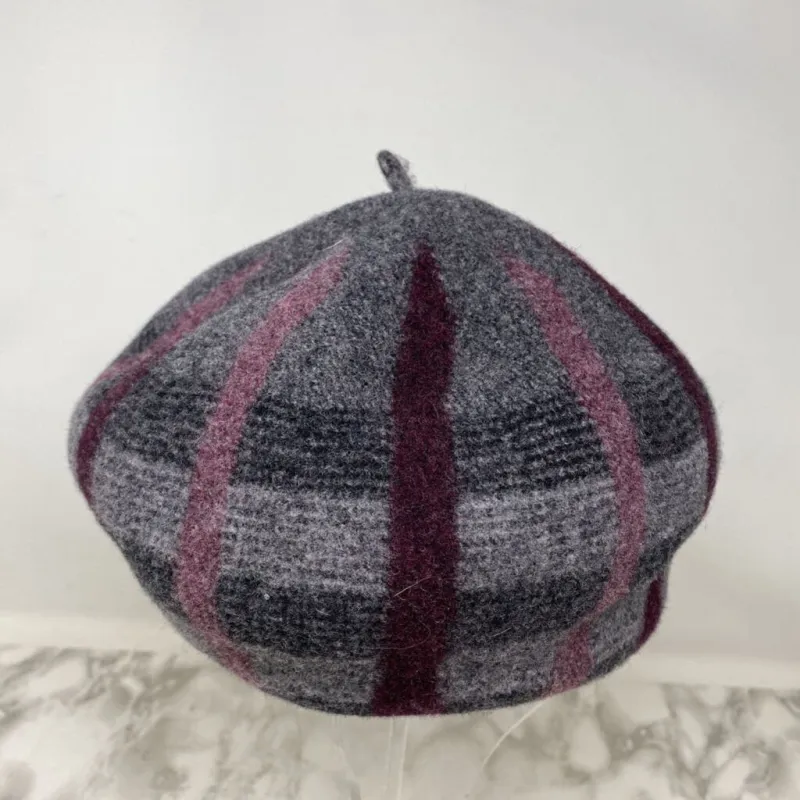 CANADIAN HAT WOMEN'S HAT grey purple sold by The Comeback