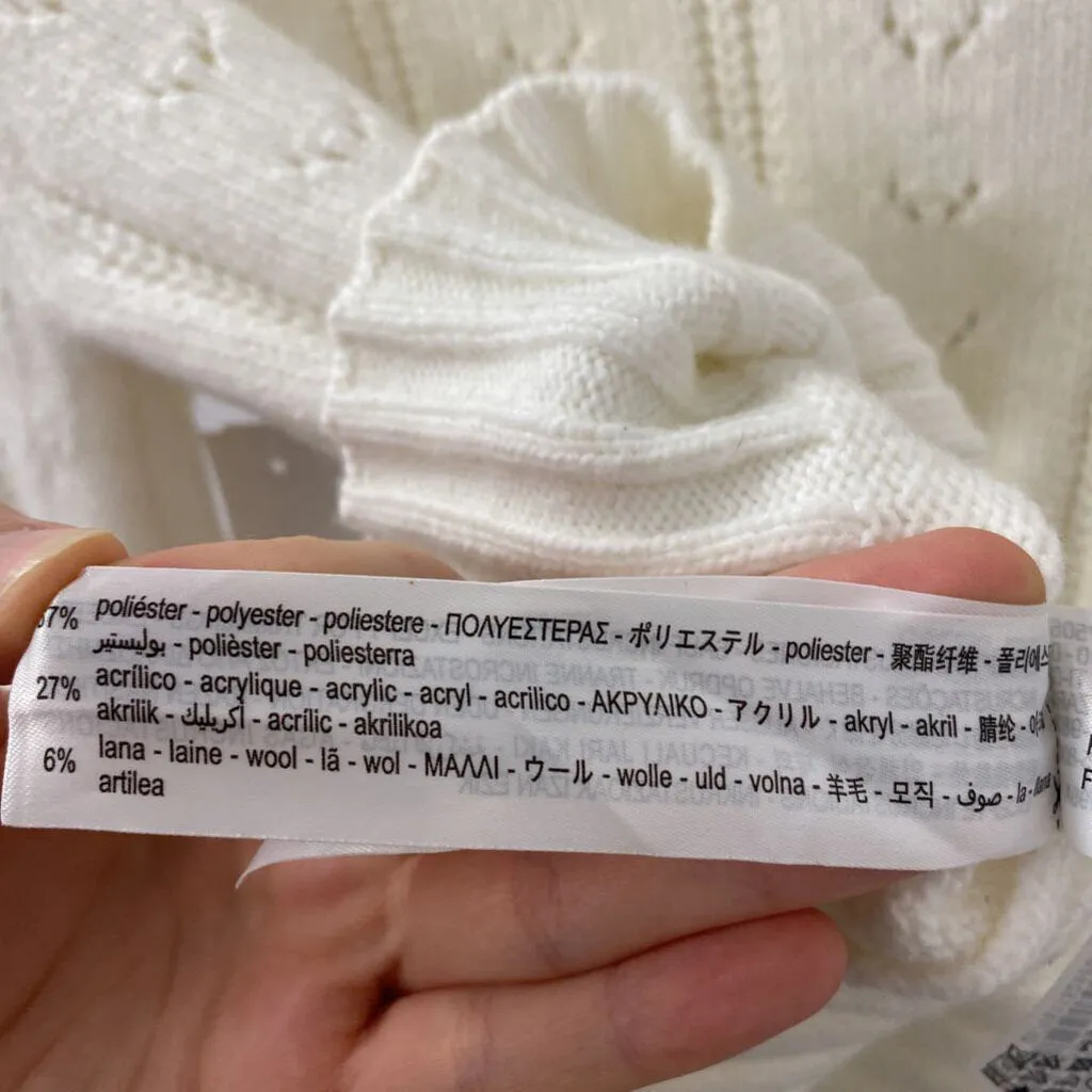 ZARA WOMEN'S SWEATER white L sold by The Comeback product image thumbnail 5