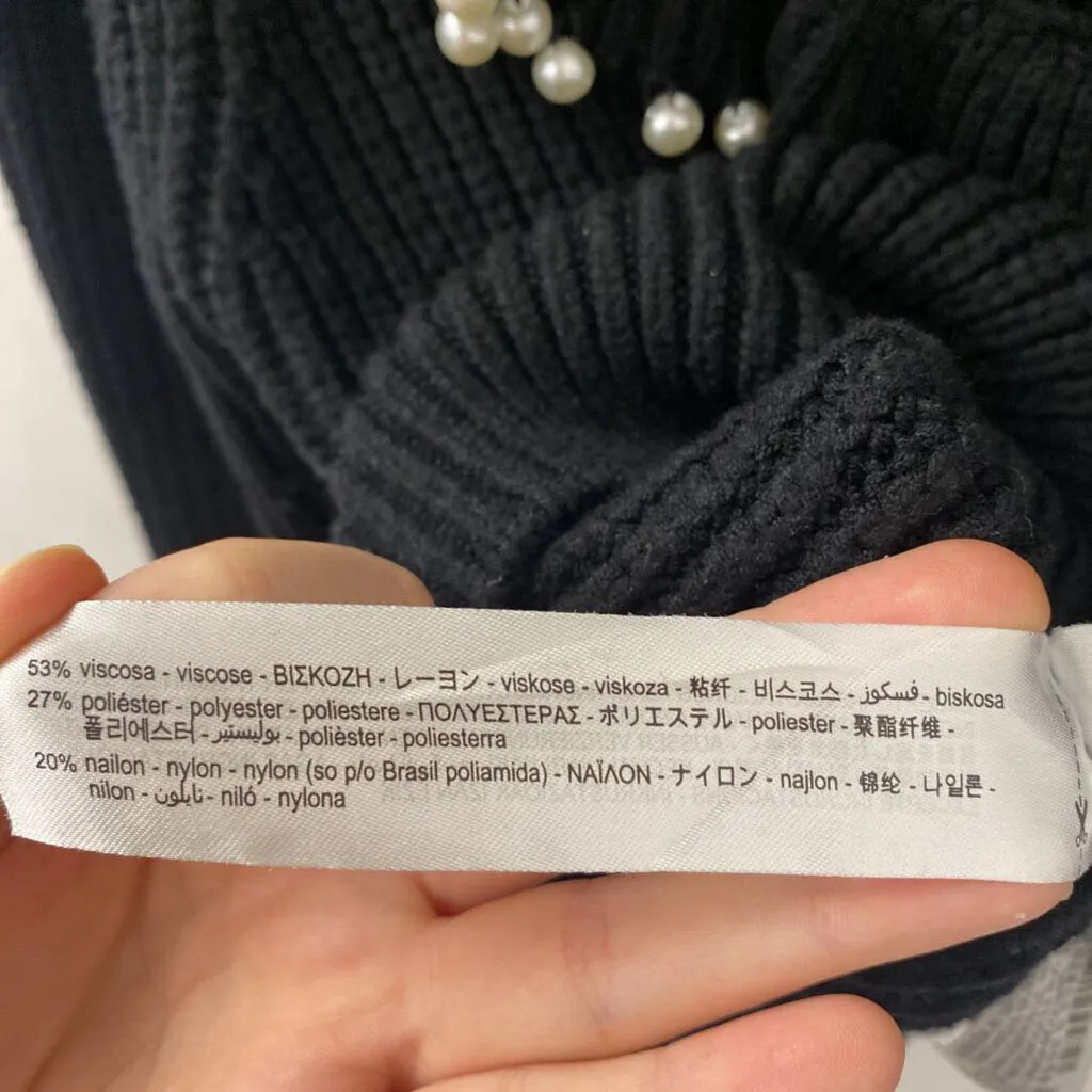 ZARA WOMEN'S SWEATER black S sold by The Comeback product image thumbnail 4