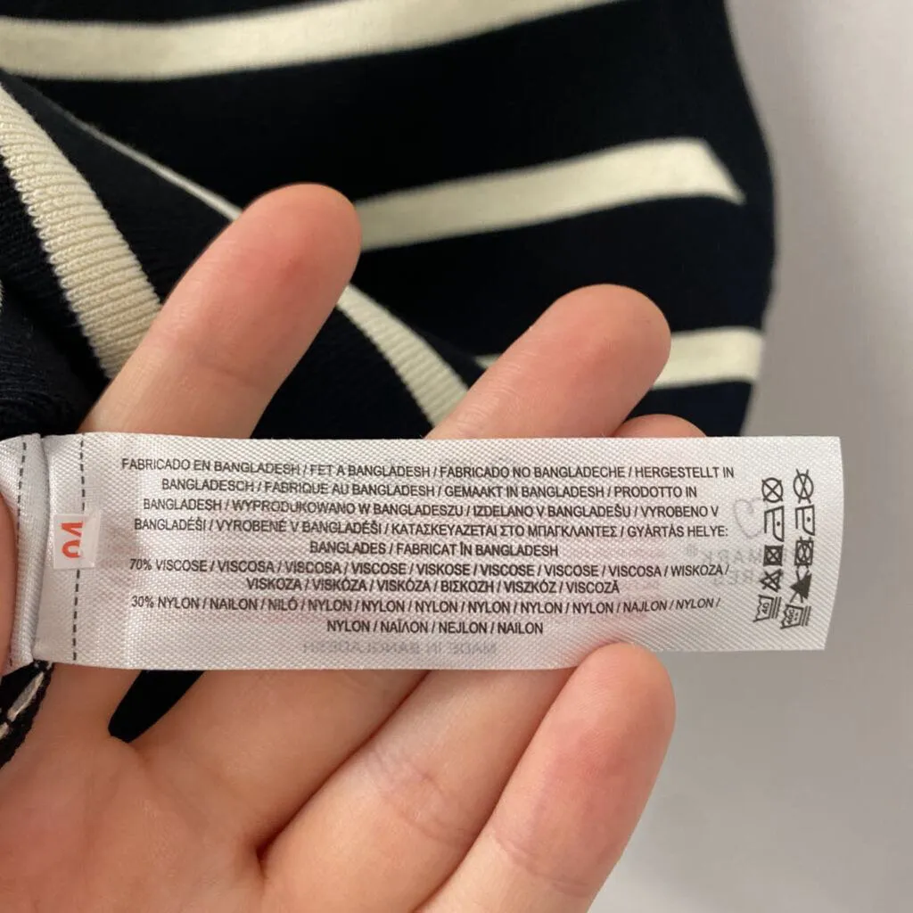 PRIMARK WOMEN'S TOP black cream L sold by The Comeback product image thumbnail 4