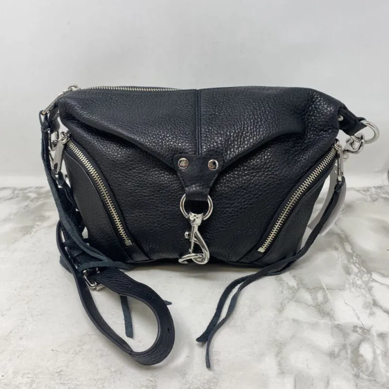 REBECCA MINKOFF WOMEN'S BAG black silver made by Rebecca Minkoff