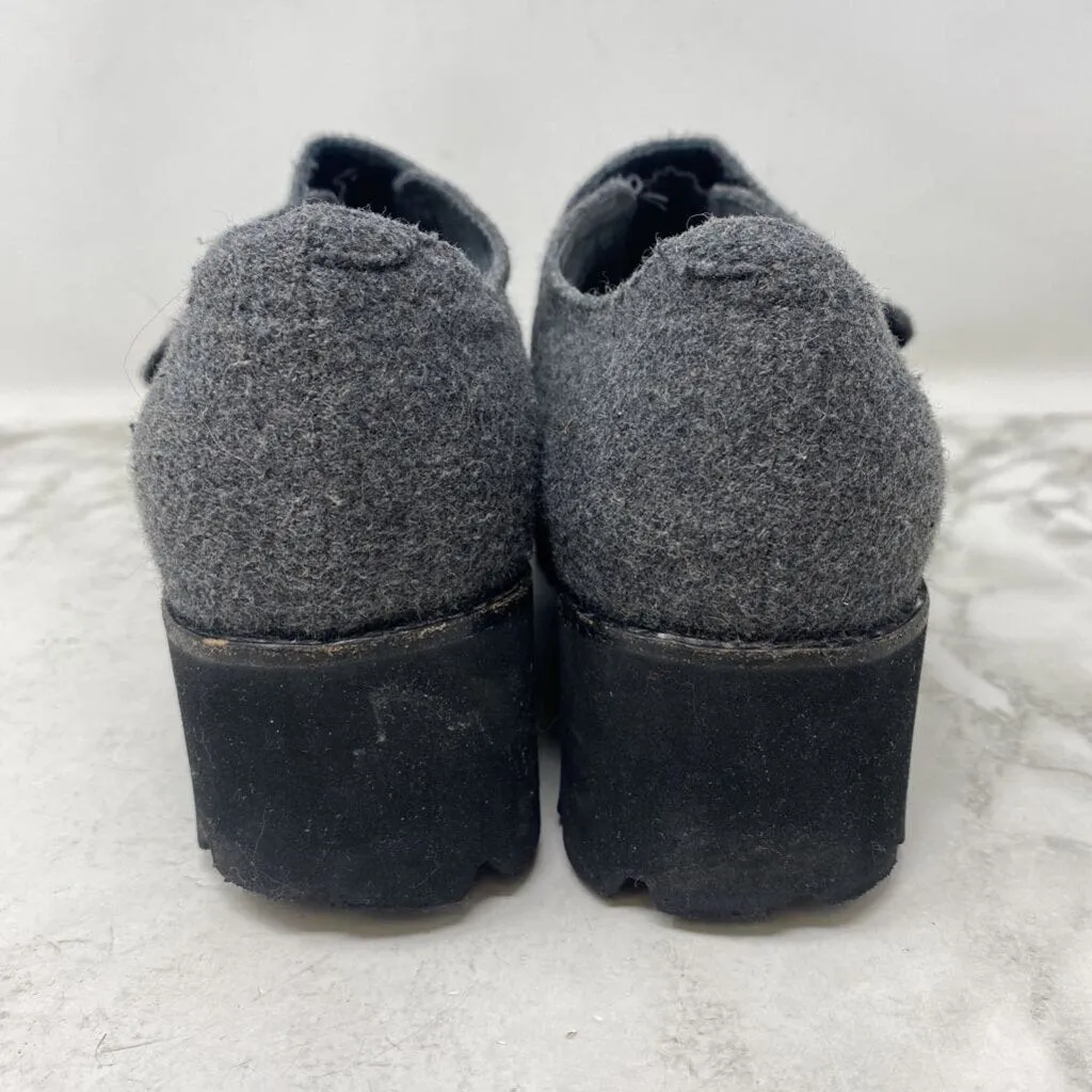 JEFFREY CAMPBELL WOMEN'S FOOTWEAR grey black 8 sold by The Comeback product image thumbnail 4