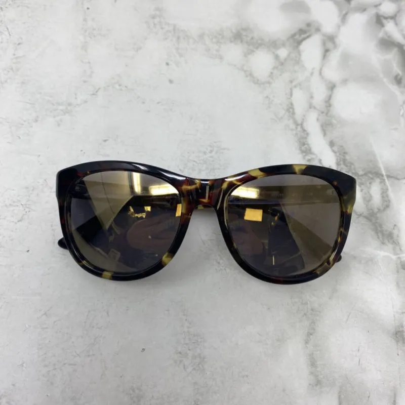 Salvatore Ferragamo WOMEN'S SUNGLASSES tortoiseshell sold by The Comeback