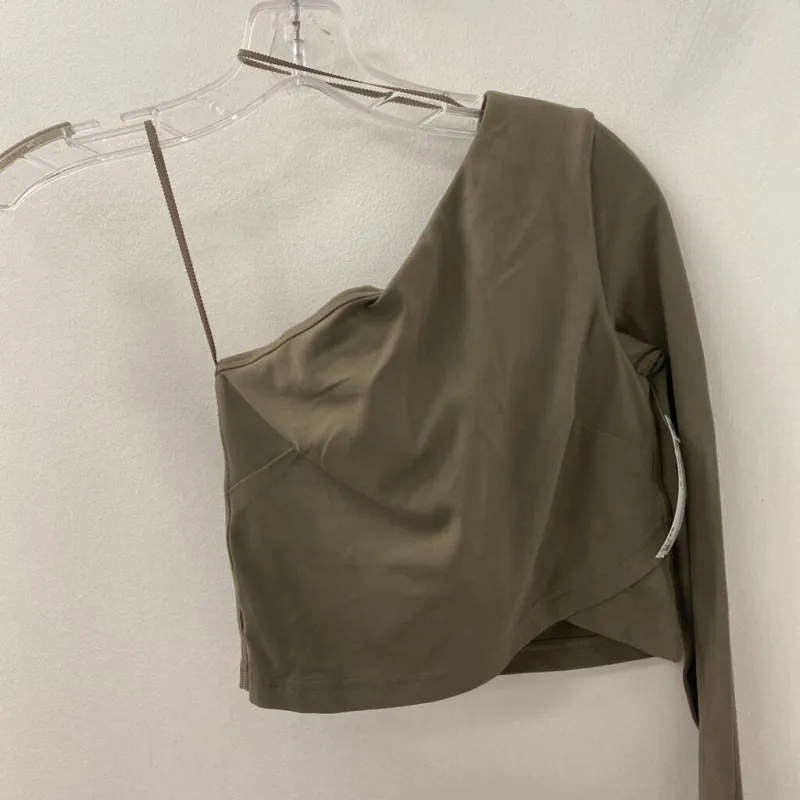 LULULEMON WOMEN'S ACTIVE TOP dark taupe 2 sold by The Comeback
