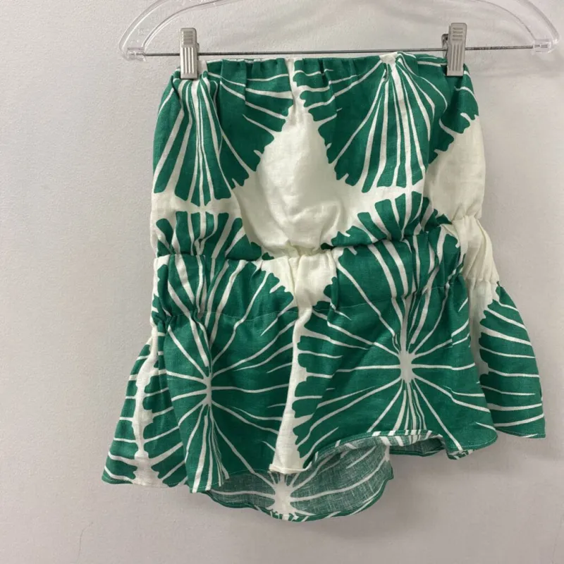 Banana Republic WOMEN'S TOP white green S sold by The Comeback