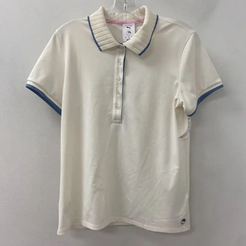 PUMA WOMEN'S ACTIVE TOP white blue M sold by The Comeback