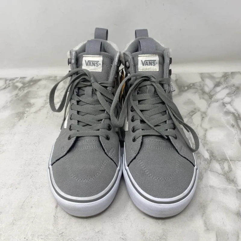 VANS WOMEN'S SNEAKERS grey white 8.5 sold by The Comeback