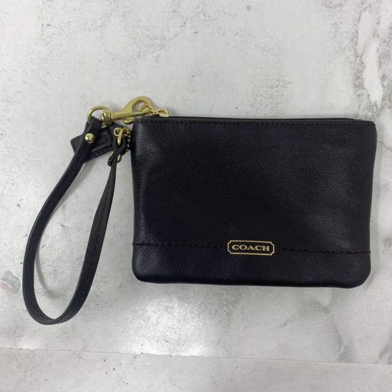 COACH WOMEN'S WALLET/WRISTLET brown made by Coach