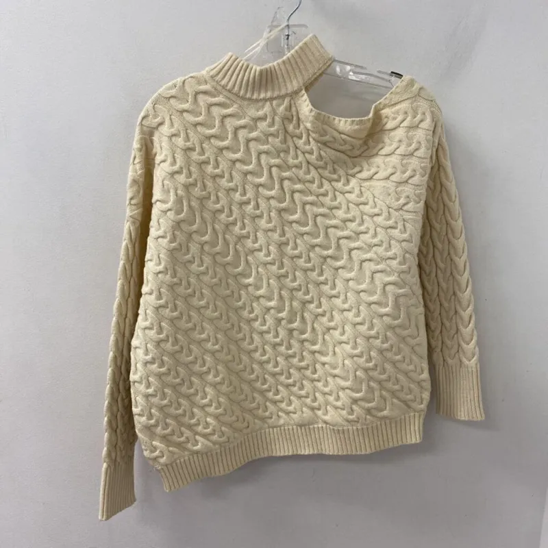 ZARA WOMEN'S SWEATER ivory M sold by The Comeback