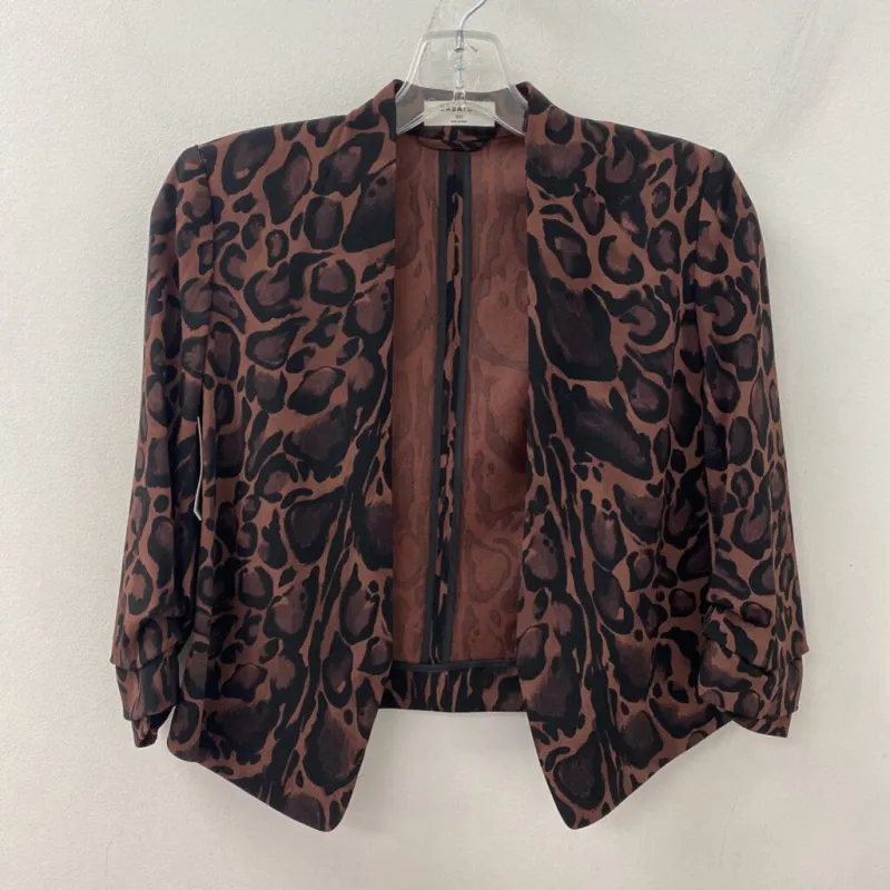 BABATON WOMEN'S BLAZER/JACKET animal print 00 made by Babaton