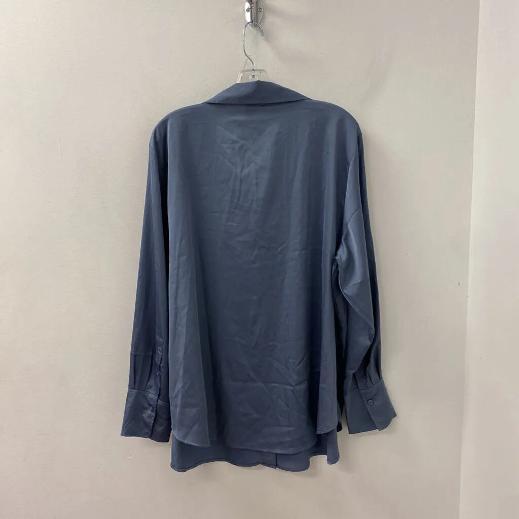 H&M WOMEN'S PLUS TOP blue XXL sold by The Comeback product image thumbnail 2