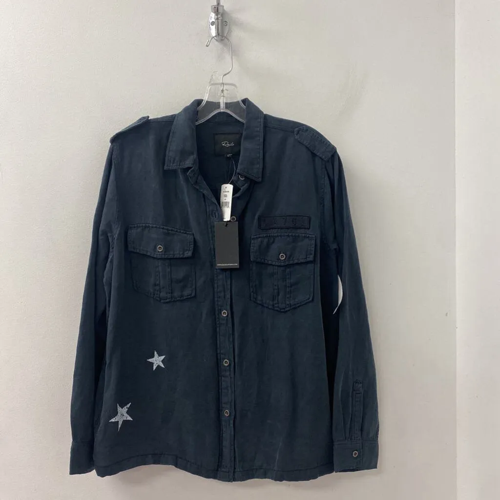 RAILS WOMEN'S BLOUSE/SHIRT charcoal L sold by The Comeback