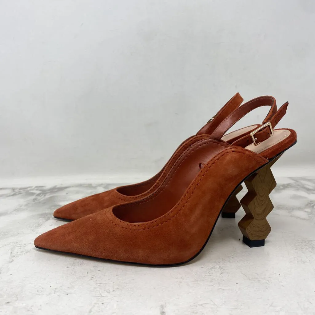 ZARA WOMEN'S HEELS orange 36 sold by The Comeback product image thumbnail 2