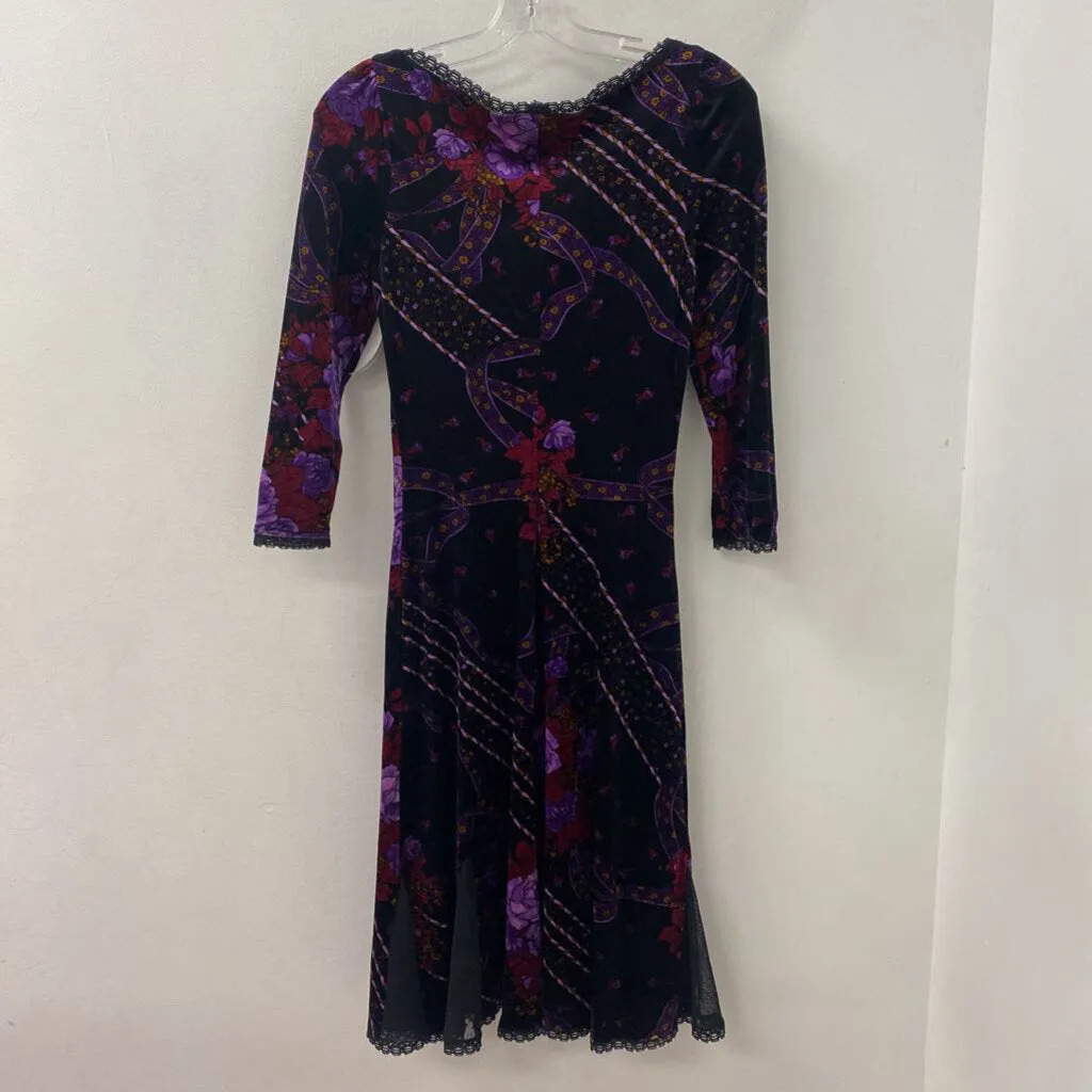 BETSEY JOHNSON WOMEN'S PARTY DRESS black multi M sold by The Comeback product image thumbnail 3