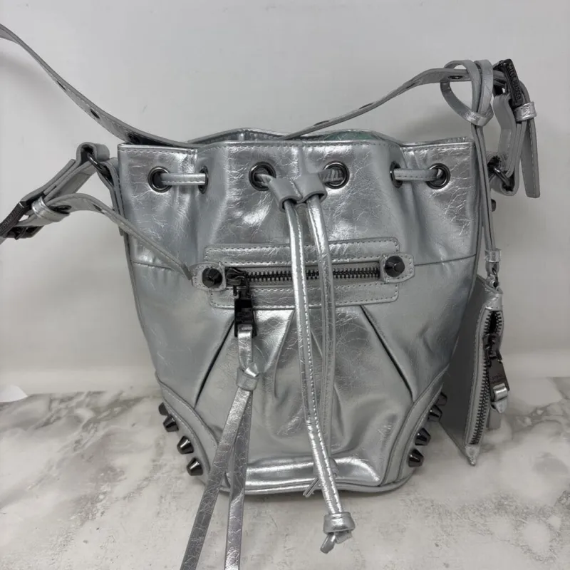 STEVE MADDEN WOMEN'S BAG silver sold by The Comeback