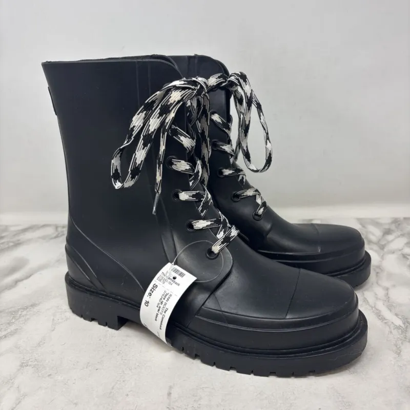 COUGAR WOMEN'S RAIN BOOTS black 10 sold by The Comeback