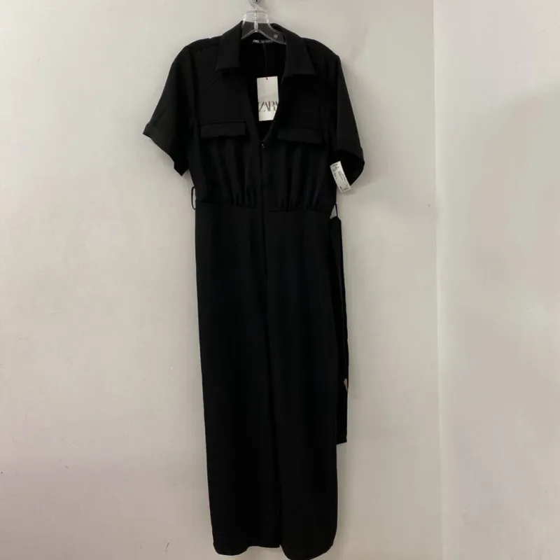 ZARA WOMEN'S JUMPSUIT black L made by Zara