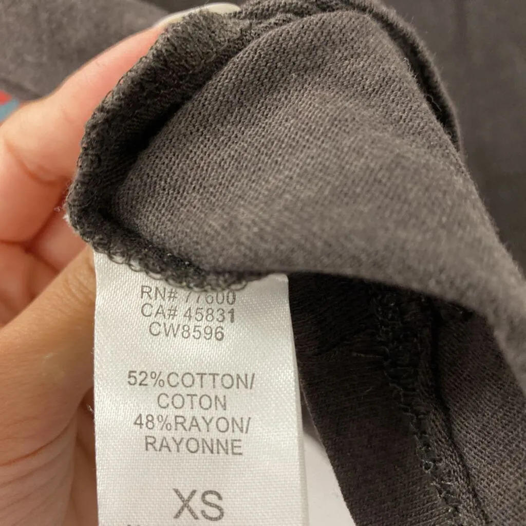 CHASER WOMEN'S T-SHIRT grey yellow XS sold by The Comeback product image thumbnail 3