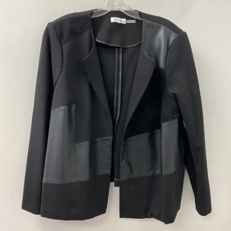 CALVIN KLEIN WOMEN'S BLAZER/JACKET black XL/16 made by Calvin Klein