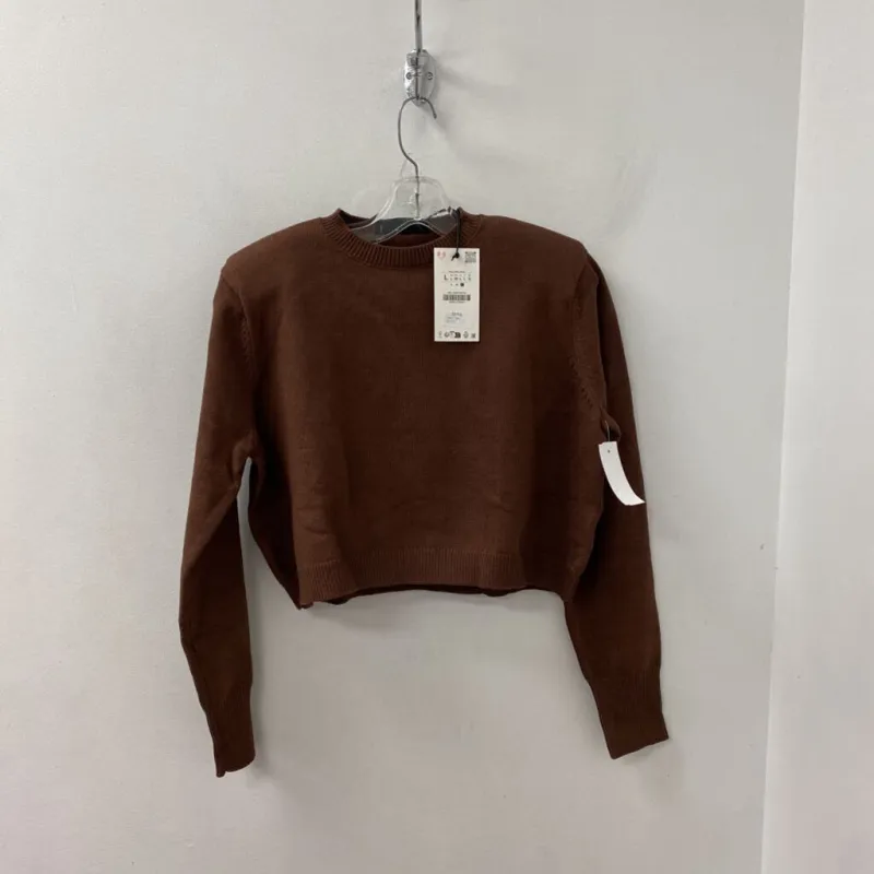 ZARA WOMEN'S SWEATER brown L sold by The Comeback