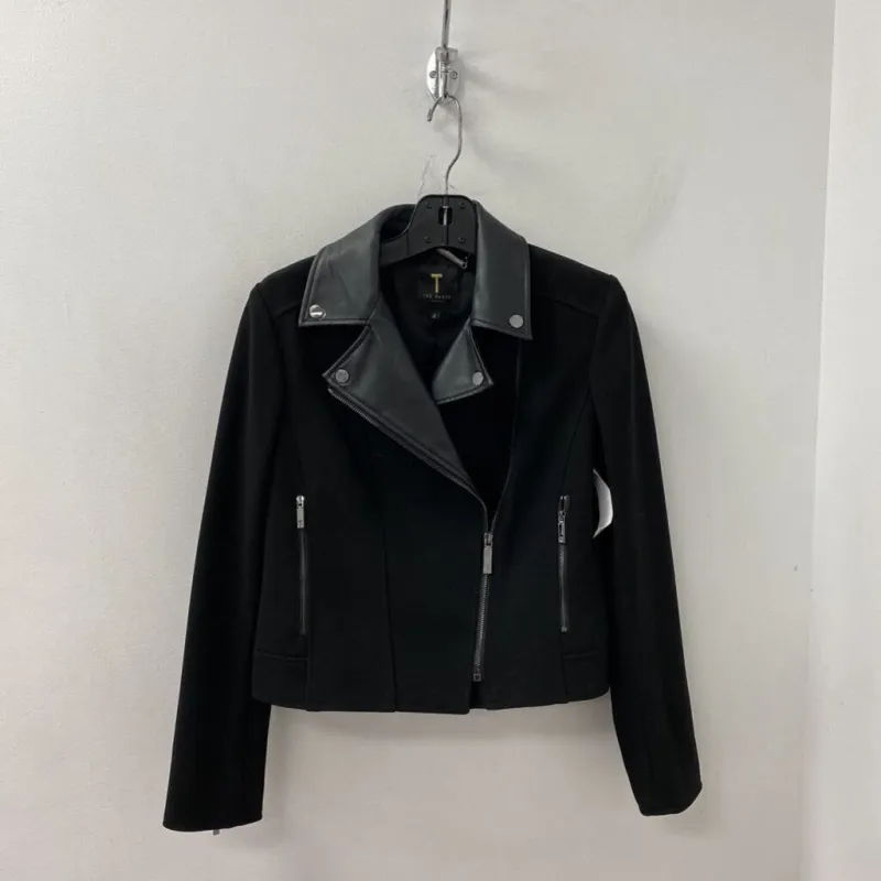 TED BAKER WOMEN'S BLAZER/JACKET black 6 made by Ted Baker