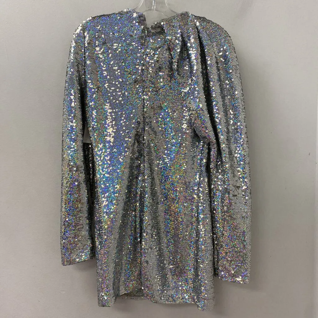 ZARA WOMEN'S DRESS silver multi S sold by The Comeback product image thumbnail 2